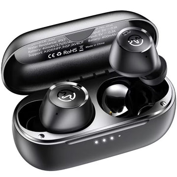 VEATOOL M14 Wireless Earbuds Bluetooth 5.3 in Ear Light-Weight Headphones Built-in Mics, 50 Hours Playtime, IPX7, Immersive Premium Sound