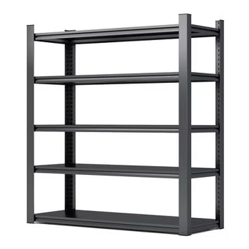 VIYET 72"H 5-Tier Heavy-Duty Metal Storage Shelves - 2000LBS Total, 47.2"W×23.6"D Extra-Spacious Adjustable, for Garage/Kitchen/Gym/Warehouse