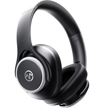 VEATOOL Hybrid ANC Over-Ear Headphones: Bluetooth 6.0, 60H Playtime, Foldable, Hi-Res Audio, Deep Bass, Built-in Mic (Travel/Office)