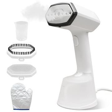 Reichtum Steamer for Clothes, Handheld Clothes Steamer,15S Fast Heat up, Upgraded Large Detachable Water Tank, Lightweight Portable Steamer for Home, Office and Travel