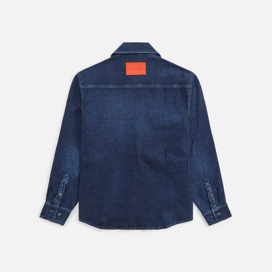 Ottolinger Oversized Denim Shirt - Blue