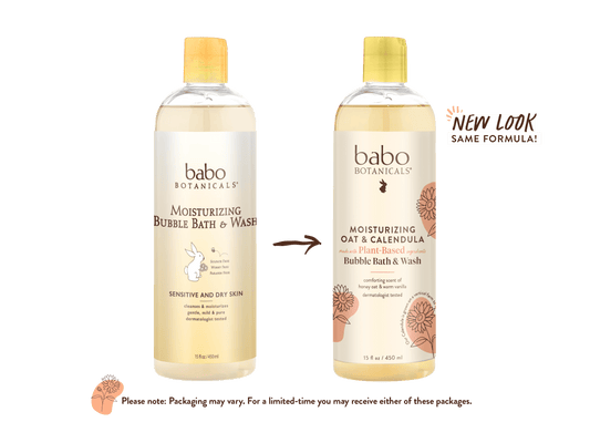 Moisturizing Oat & Calendula Bubble Bath & Wash