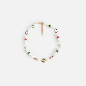 Casablanca Western Short Necklace - Multi / Gold