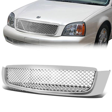 00-05 Cadillac DeVille Front Grille - Diamond Mesh - Chrome