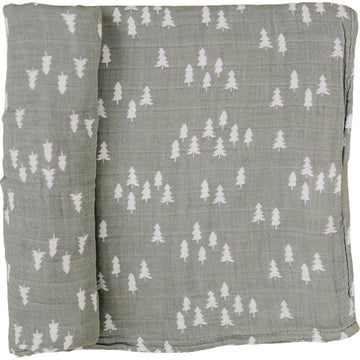 Pines Muslin Swaddle Blanket