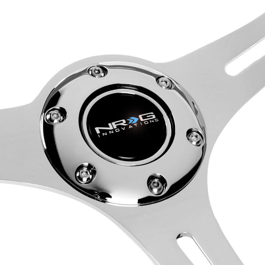 350mm 2 in. Deep Dish Pink Colored Wood Grip Steering Wheel - ST-015CH-NPK
