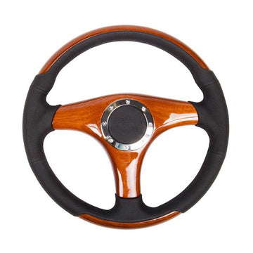 350mm Classic Wood Grain Steering Wheel - ST-055