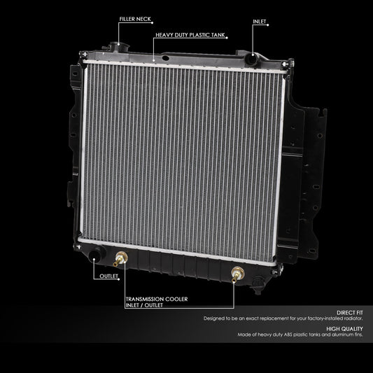 97-06 Jeep Wrangler AT Aluminum Radiator - 1682