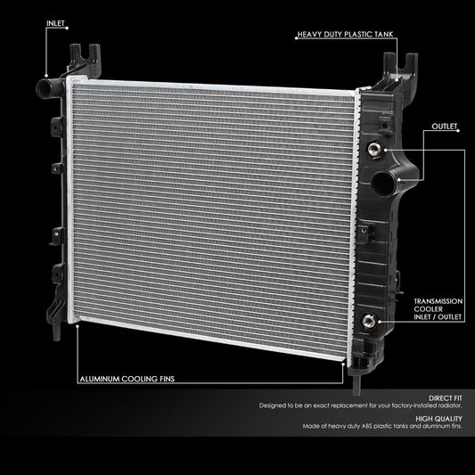 00-04 Dodge Dakota Durango AT Aluminum Radiator - 2294