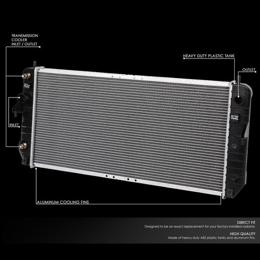 01-04 Cadillac Seville AT Aluminum Radiator - 2513