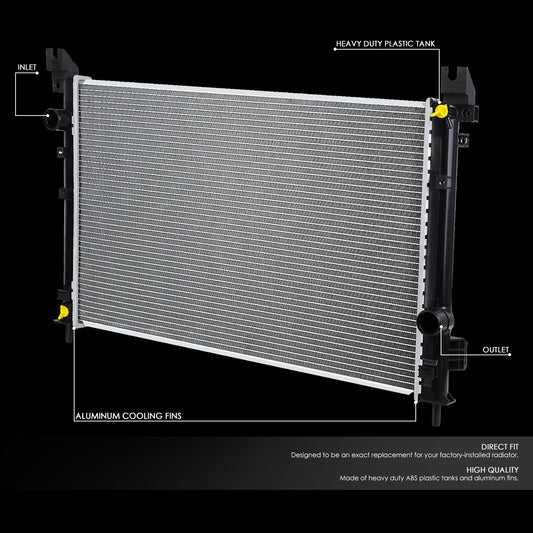 04-06 Chrysler Pacifica 3.5L 3.8L AT Aluminum Radiator - 2702