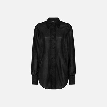 Oseree Lumiere Long Shirt - Black