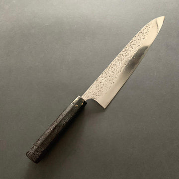 Single Bevel Gyuto knife, SG2 powder steel, polished tsuchime finish - Yu Kurosaki
