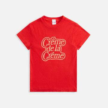 ReDone Creme De La Creme Tee - Cherry