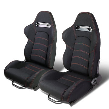 Racing Seats - Reclinable - Type-R - Pair