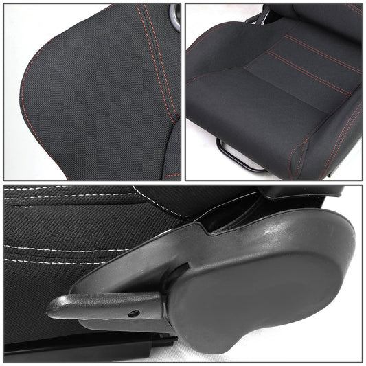 Racing Seats - Reclinable - Type-R - Pair