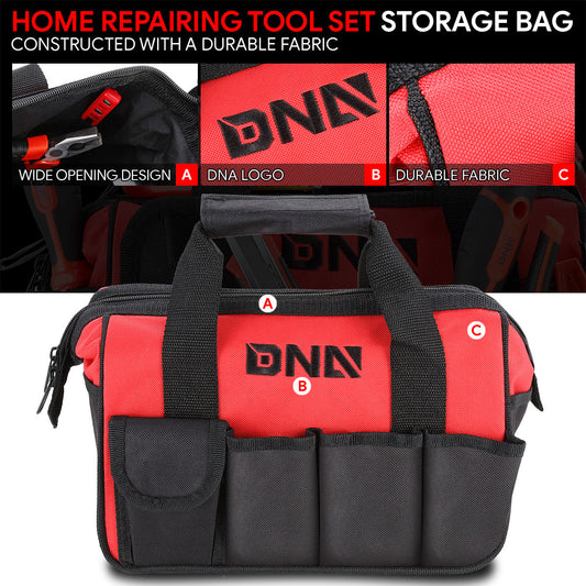 19pcs Hand Tool Kit with Storage Bag