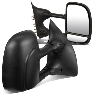 Manual Towing Mirrors (Pair)<br>99-07 Ford F250 F350 F450 F550 Super Duty