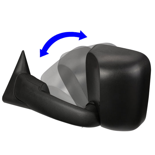 Powered Heated Towing Mirrors (Pair)<br>02-08 Dodge Ram 1500, 03-09 Ram 2500