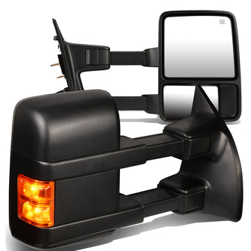 Powered Heated Towing Mirrors (Pair)<br>99-07 Ford F250-F550 Super Duty