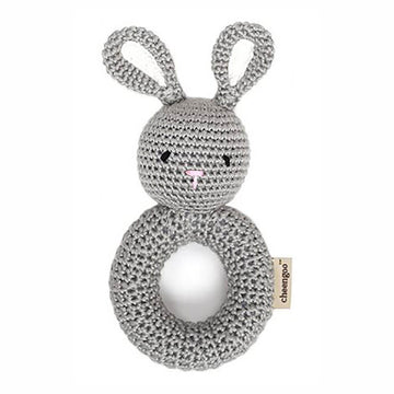 Crochet Ring Rattle Bunny