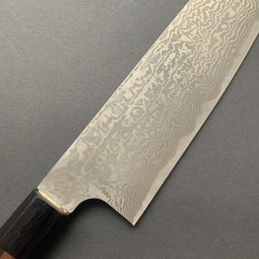 Gyuto knife, SG2 powder steel, damascus finish - Kamo