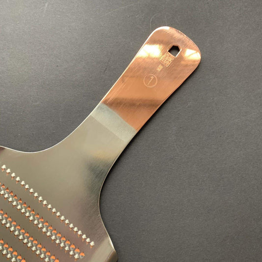 Handmade oroshigane metal grater - copper, Shinzo-do