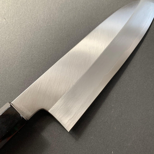 Santoku knife, Ginsan stainless steel, polished finish - Nakagawa Hamono