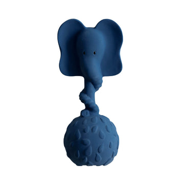 Natural Rubber Rattle Elephant